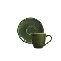 Jogo com 6 Xícaras de Café com Pires Daily Calm Porto Brasil Jogo com 6 Xícaras de Café com Pires Daily Calm Porto Brasil
