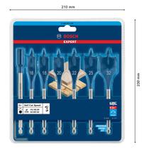 Jogo com 7 Brocas Bosch EXPERT Self Cut Speed 16-32mm x 152mm-Bosch