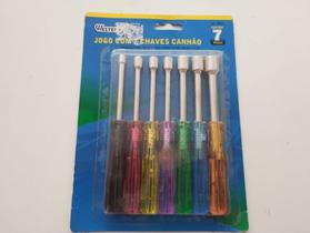 Jogo com 7 Chaves Canhão da Marca Western - Ferramentas de Precisão Jogo com 7 Chaves Canhão da Marca Western - Ferramentas de Precisão