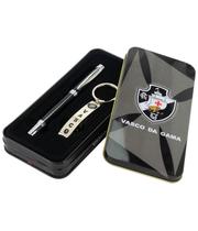 Jogo Com Caneta Roller Ball E Chaveiro Abridor De Garrafas - Vasco