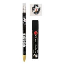 Jogo Com Lapiseira 2.0mm Borracha E Grafites - Vasco Da Gama