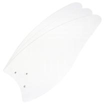 Jogo Com Pás 3 Folha Branca Para Ventiladores De Teto Ventex, Valen, Rico, Yris