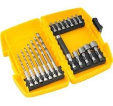 Jogo combinado brocas e bits com 19 peças VONDER Jogo combinado brocas e bits com 19 peças VONDER