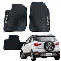 Jogo Completo 3P Tapete Específico Personalizado Ecosport 13 14 15 16 17 18 19 20 21 22 23 - V5428