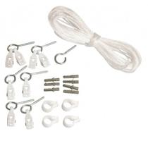 Jogo Completo de Corda para Varal em Polietileno 13 metros com Acessórios Secalux