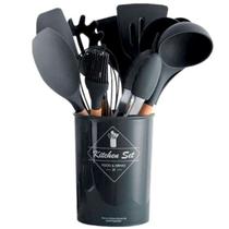Jogo Completo De Utensilios De Cozinha Silicone (12 Itens) Jogo Completo De Utensilios De Cozinha Silicone (12 Itens)
