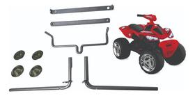 Jogo Completo Eixo Dianterio Quadriciclo 12v Eletrico Band.