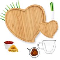 Jogo Completo Petisqueiras Xícaras De Coração Com Palitos Jogo Completo Petisqueiras Xícaras De Coração Com Palitos