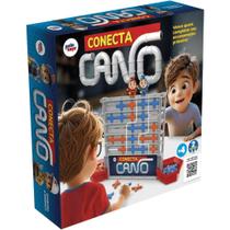 Jogo Conecta Cano Estratégico de Encaixe p/ 2 Jogadores