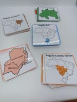 Jogo Conhecendo As Regiões E Cultura Brasileira Plastificado