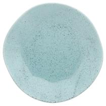 Jogo Conjunto 6 Pratos Rasos Oxford Porcelana Ryo Blue Bay 27,5 cm