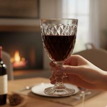 Jogo Conjunto 6 Taças Jack Vidro Grosso Diamond Diamante Abacaxi Luxo Gourmet Vinho Água Refrigerante Sucos Drink 340ml Jogo Conjunto 6 Taças Jack Vidro Grosso Diamond Diamante Abacaxi Luxo Gourmet Vinho Água Refrigerante Sucos Drink 340ml