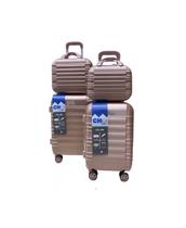 Jogo Conjunto com 2 Malas de bordo e Viagem 1 P E 1 PP + 2 Frasqueiras quilos Jogo Conjunto com 2 Malas de bordo e Viagem 1 P E 1 PP + 2 Frasqueiras quilos