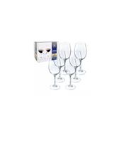 Jogo Conjunto Com 6 Taças de Cristal Bohemia Anna Para Vinho Tinto 450ml Altura 20,5cm Jogo Conjunto Com 6 Taças de Cristal Bohemia Anna Para Vinho Tinto 450ml Altura 20,5cm