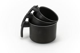 Jogo Conjunto de Fervedores Leiteiras 3 Peças 12 14 16 Alumínio Antiaderente - Ferver Água e Leite