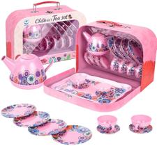 Jogo Conjunto De Metal Chá Da Tarde De Brinquedo