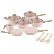 Jogo Conjunto De Panelas 10 Peças Premium Indução Revestimento Cerâmico Com Utensílios Frigideira Antiaderentes Jogo Conjunto De Panelas 10 Peças Premium Indução Revestimento Cerâmico Com Utensílios Frigideira Antiaderentes