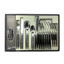 Jogo conjunto de talheres de inox 24 peças cutlery set