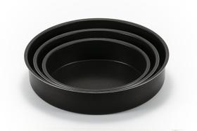 Jogo Conjunto Formas Assadeiras Redondas 3 Peças Antiaderente TEFLON - Não Gruda Jogo Conjunto Formas Assadeiras Redondas 3 Peças Antiaderente TEFLON - Não Gruda