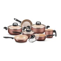 Jogo Conjunto Panela Supra Antiaderente Colors 7 Peças Mta Jogo Conjunto Panela Supra Antiaderente Colors 7 Peças Mta