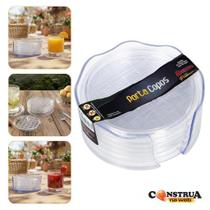 Jogo Conjunto Porta Copos Suporte Multiuso 6 Peças K24 Keita Jogo Conjunto Porta Copos Suporte Multiuso 6 Peças K24 Keita