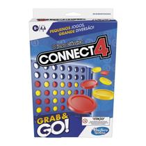 Jogo connect 4 grab and go - hasbro f8253