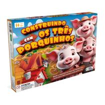 Jogo Construindo com os Três Porquinhos - Pais e Filhos