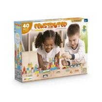 Jogo Construtor 40 Peças - Junges Jogo Construtor 40 Peças - Junges