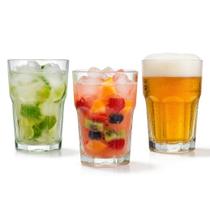 Jogo Copo Bristol 410ml Long Drink Resitente Boca Grande 06u
