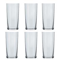 Jogo Copo Cylinder Agua e Suco Vidro 300ml - Kit 6 Unidades Jogo Copo Cylinder Agua e Suco Vidro 300ml - Kit 6 Unidades
