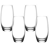 Jogo Copo De Cristal Versat Long Drink 520Ml 4 Peças Seu Lar