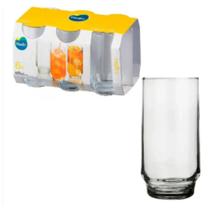 Jogo Copo Lights Agua Suco Vidro Long Drink 300ml - Kit 6 un - NADIR FIGUEIREDO