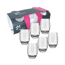 Jogo Copo Vidro Agua Suco Vinho Cerveja 465ml Kit 6 Un Jogo Copo Vidro Agua Suco Vinho Cerveja 465ml Kit 6 Un