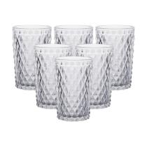 Jogo copo vidro bico de abacaxi 6pcs x 330ml transparente Jogo copo vidro bico de abacaxi 6pcs x 330ml transparente