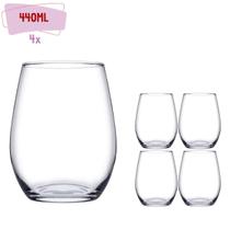 Jogo Copo Vidro Redondo Transparente Amber Duravel 440ml 4Un - PASABAHÇE Jogo Copo Vidro Redondo Transparente Amber Duravel 440ml 4Un - PASABAHÇE