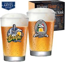 Jogo Copos Cerveja Caldereta Happy Hour 300ml 2 Peças Ruvolo Jogo Copos Cerveja Caldereta Happy Hour 300ml 2 Peças Ruvolo