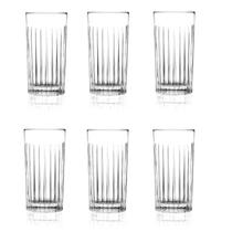 Jogo Copos Cristal Glass Italiano 443ml