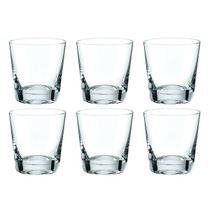 Jogo Copos De Whisky Em Cristal Bohemia Jive 330ml 6 Peças
