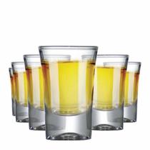 Jogo Copos Dose Cachaça Shot Vidro 40ml 6 Pcs