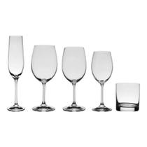 Jogo Copos e Taças de Cristal Bohemia 30 Peças Jogo Copos e Taças de Cristal Bohemia 30 Peças