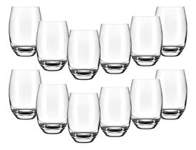 Jogo Copos Long Drink De Vidro Sm Aruba Cristal 475Ml 12 Pçs