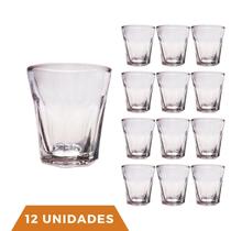 Jogo Copos Shot 12 Peças Vidro Bar Cachaça Tequila Dose 45ml