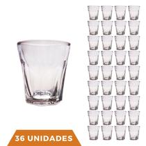Jogo Copos Shot 36 Peças Vidro Bar Cachaça Tequila Dose 45ml Jogo Copos Shot 36 Peças Vidro Bar Cachaça Tequila Dose 45ml