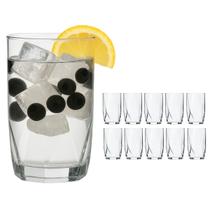 Jogo Copos Topazio 360 Ml Nadir Vidro Suco Agua 10 Unidades Jogo Copos Topazio 360 Ml Nadir Vidro Suco Agua 10 Unidades