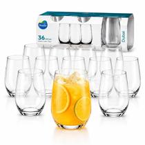 Jogo Copos Vidro Dubai Long Drink Água 480ml Nadir 36 Peças Jogo Copos Vidro Dubai Long Drink Água 480ml Nadir 36 Peças