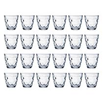 Jogo Copos Vidro Redondo Bangkok 24 Peças Transparente 250ML
