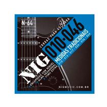 Jogo Cordas Encordoamento Nig N64 Guitarra 010