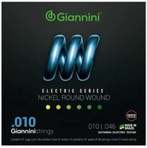 Jogo Cordas Guitarra Giannini Electric .010
