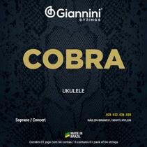 Jogo Cordas Ukulele Cobra Concert/Soprano Giannini GEUKSC