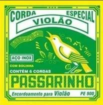 Jogo Cordas Violão Aço Passarinho PE900